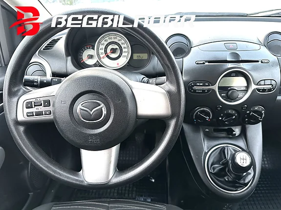 Mazda 2 5-dörrar 1.3 MZR Manuell bild 9
