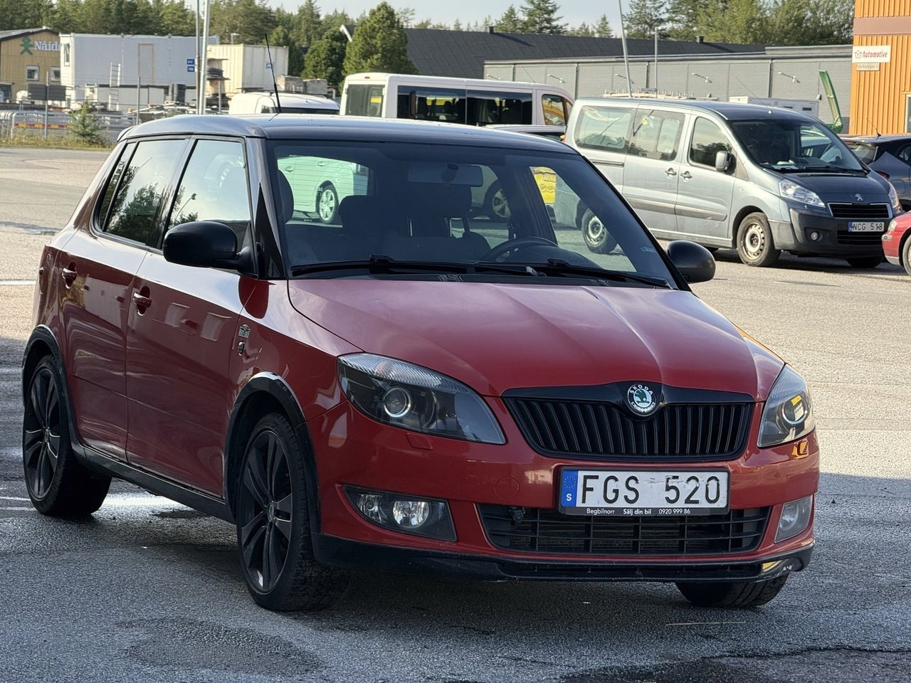 Skoda Fabia 1.2 TSI Ambiente Monte Carlo — bild 2 av 10