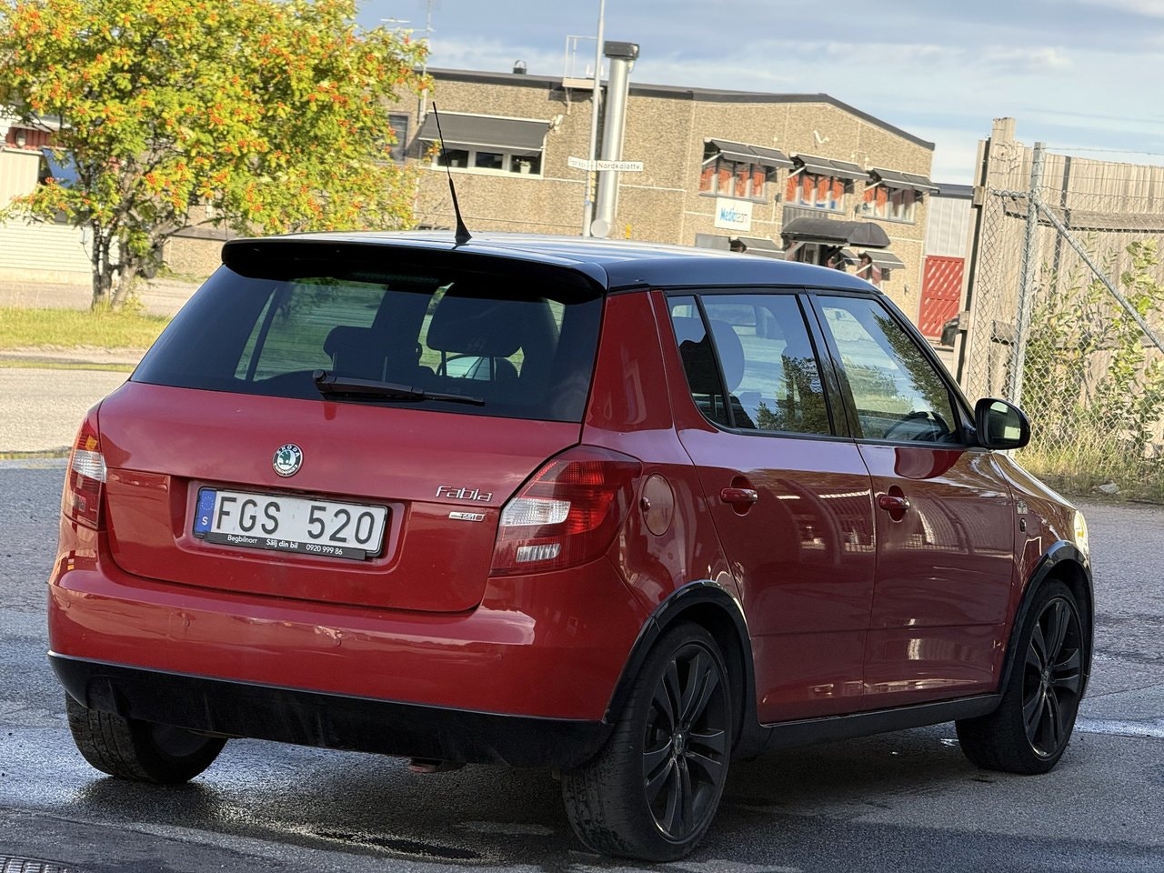 Skoda Fabia 1.2 TSI Ambiente Monte Carlo — bild 7 av 10