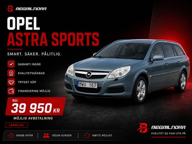 Begagnad Opel Vectra Kombi Enjoy till salu Luleå